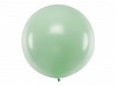 Jumbo pastel ballon - lichtblauw - 1 meter