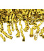 Confettikanon XL gouden slierten | 60 cm - Streamers