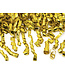 PartyDeco Confettikanon XL gouden slierten - 60 cm - Streamers