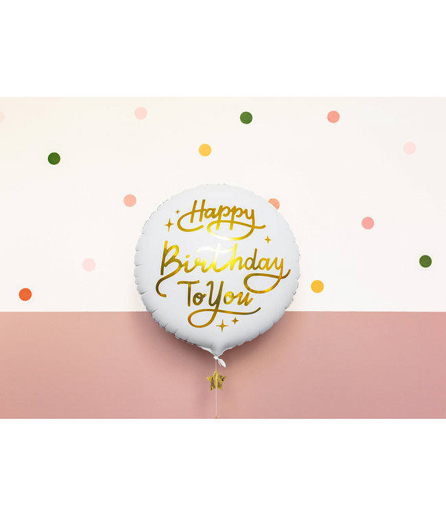 Folieballon - Happy Birthday To You - 35 cm
