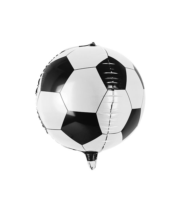 PartyDeco Voetbal - Folieballon - 40 cm