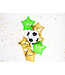 Folieballon voetbal | 40 cm