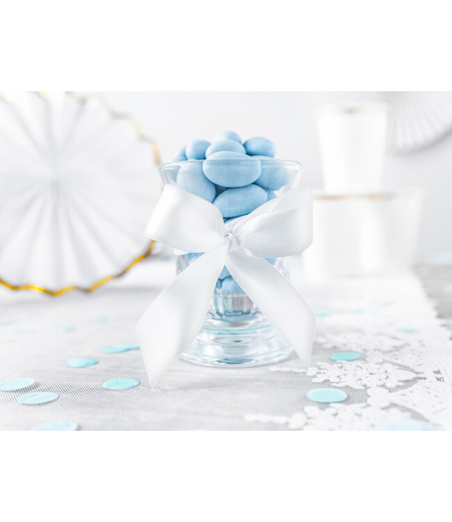 Wit  lint 2,5 cm breed | 25 meter lang