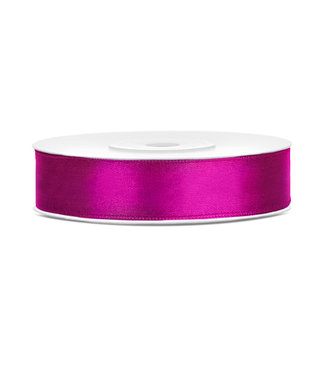 PartyDeco Fuchsia  lint -1,2 cm breed - 25  meter lang