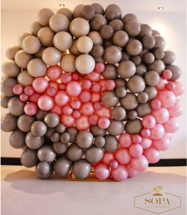 Ballonnen ECO Licht Perzik - 30 cm