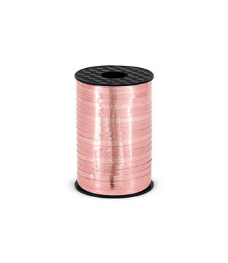 PartyDeco Cadeaulint rosegoud | 225mx5mm