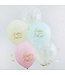 Ginger Ray Ballonnen - Happy Easter - Confetti Pastel - 5stuks