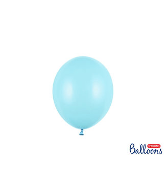 Strong Balloons Ballonnen Lichtblauw Pastel MINI - zakje 10 stuks