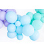 Ballonnen Lichtblauw Pastel MINI - zakje 10 stuks