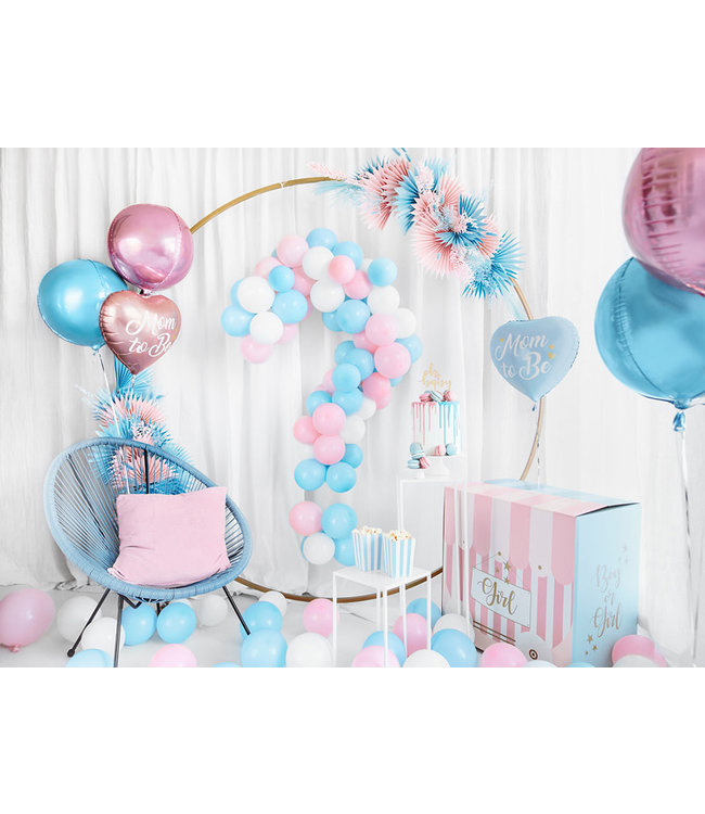 Ballonnen Lichtblauw Pastel MINI - zakje 10 stuks