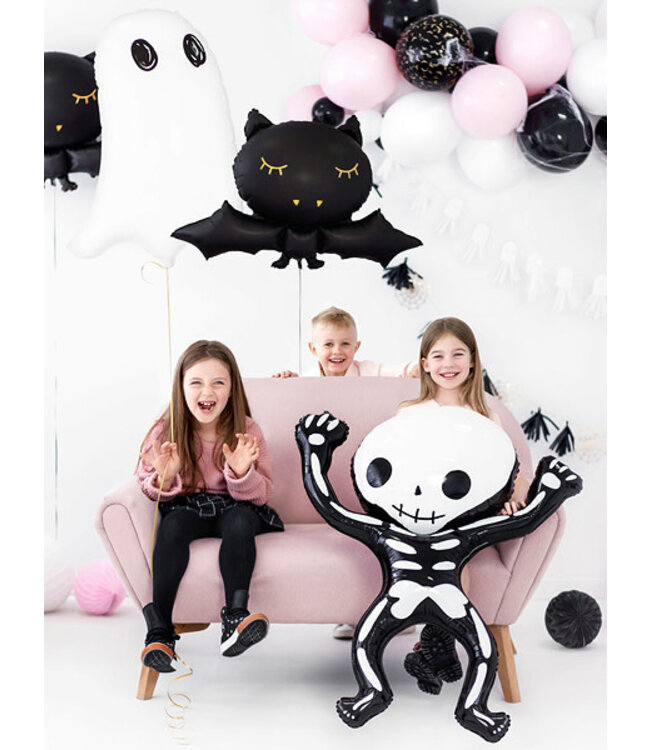 OUTLET Skelet ballon zwart/wit