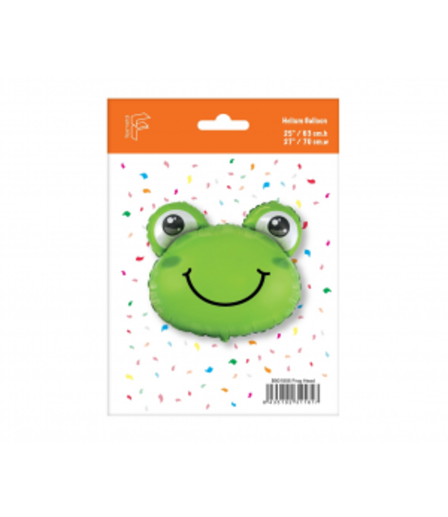 Kikker folieballon groen | 60 cm