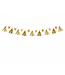 OUTLET Ster & tassel slinger - goud