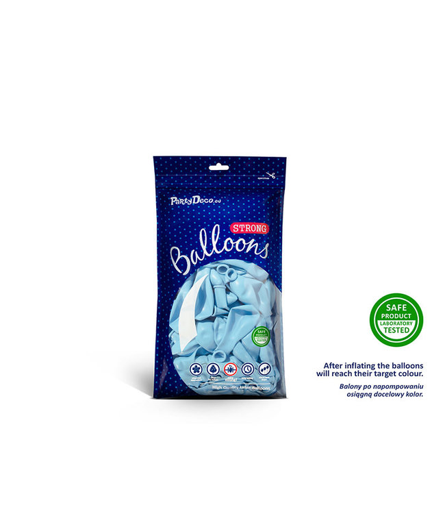 Ballonnen Light blue MINI 5"=12cm | zak 100 stuks