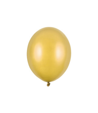 Strong Balloons Ballonnen goud metallic -  stuks - 30cm - zak 50 stuks