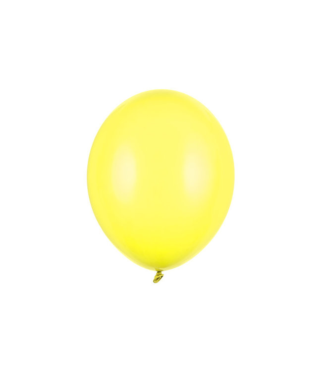 Strong Balloons Ballonnen Geel - zakje 5 stuks