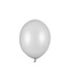 Ballonnen Metallic Zilver STRONG