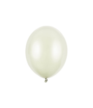 Strong Balloons Ballonnen Light Cream Metallic - zakje 5 stuks