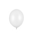 Ballonnen Metallic Wit | zakje 5 stuks
