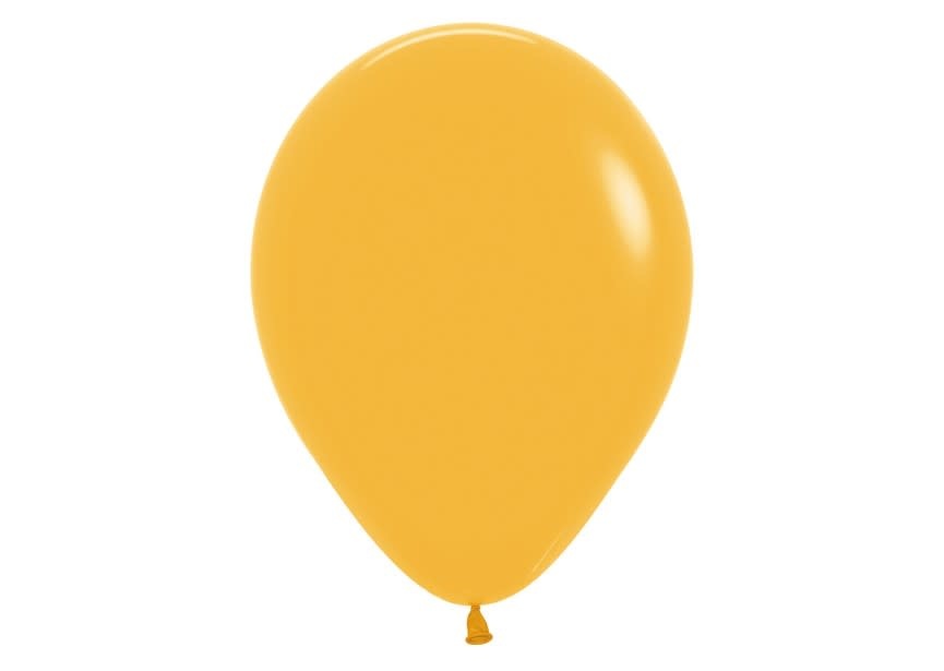 Ballonnen Sempertex mosterd - zak 50 stuks
