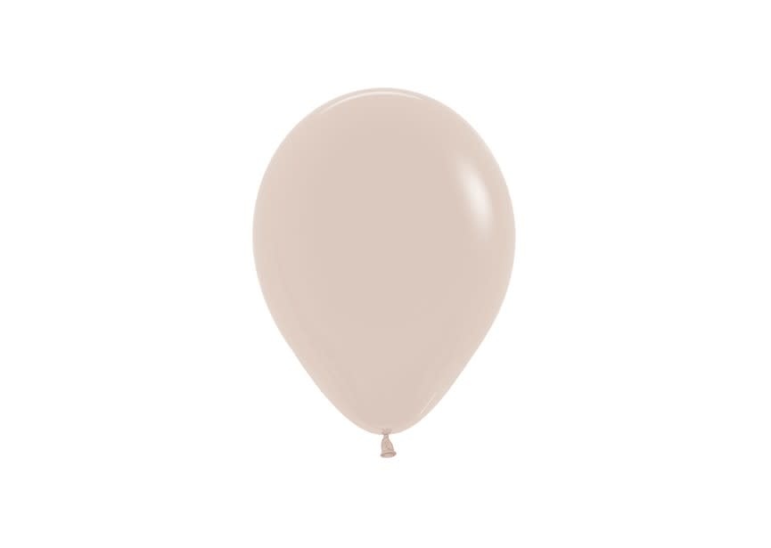 Ballonnen White Sand 30cm - zak 50 stuks