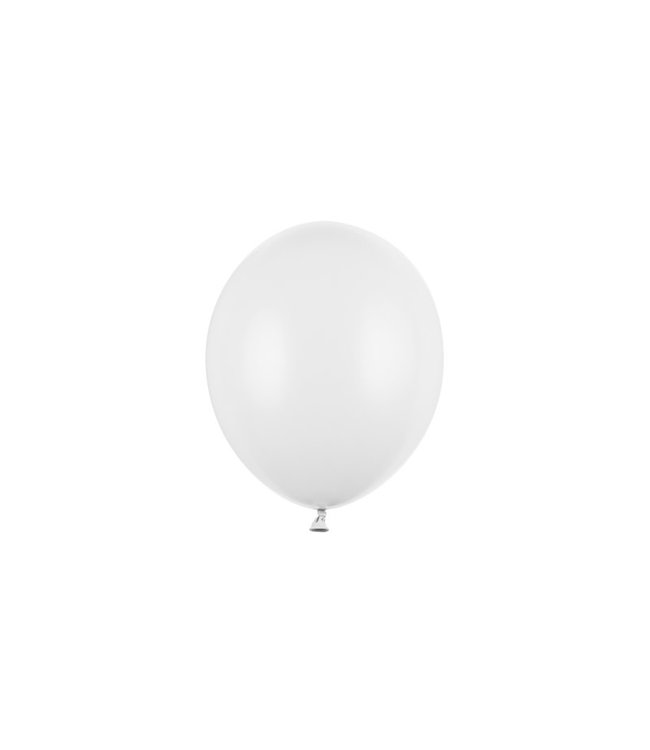 Strong Balloons Ballonnen wit MINI | 5 inch = 12 cm | Zak 100 stuks