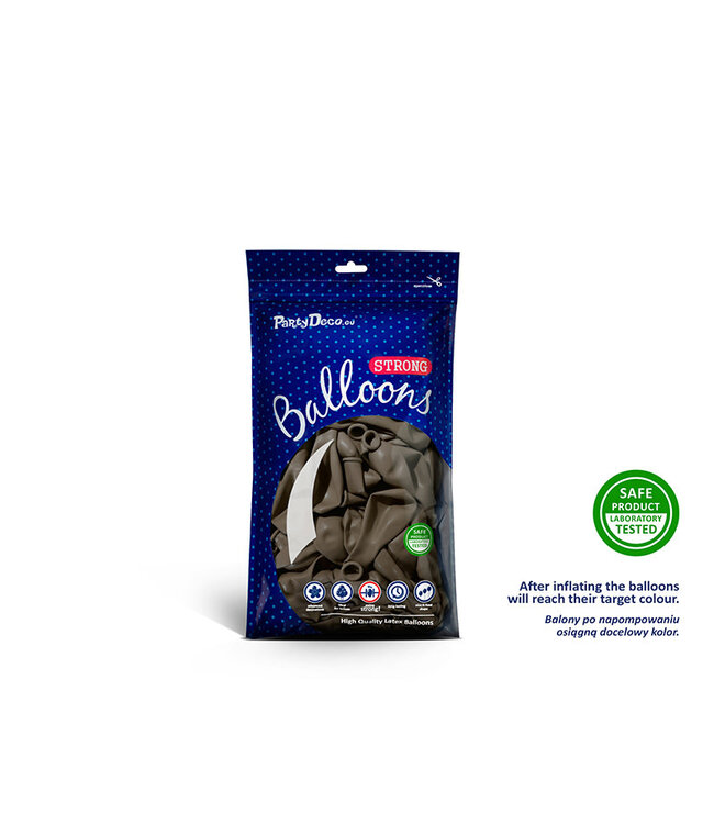 Ballonnen Cappuccino MINI | zak 100 stuks