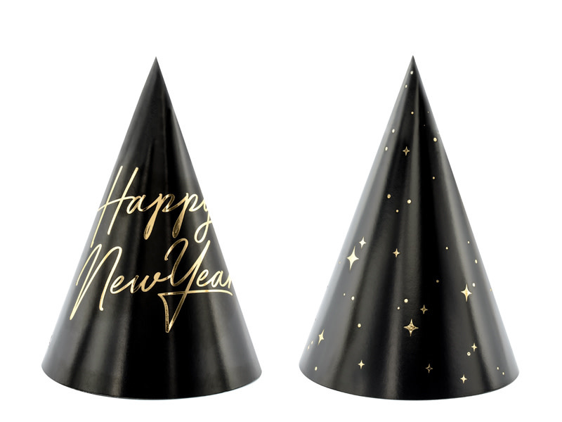 Happy New Year Hoedjes - 6st