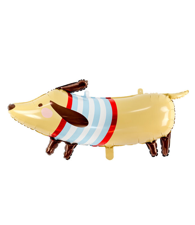 Folieballon Lange Hond - 90cm