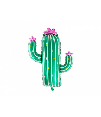 PartyDeco Folieballon Cactus