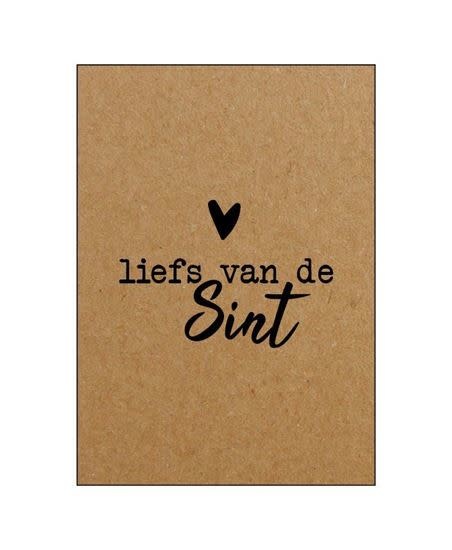 Kaart - Liefs van de Sint