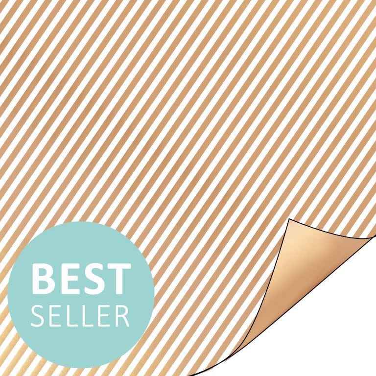Cadeaupapier - Stripes of gold