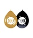 Ballonnen 100 | Festive gold | 6 stuks