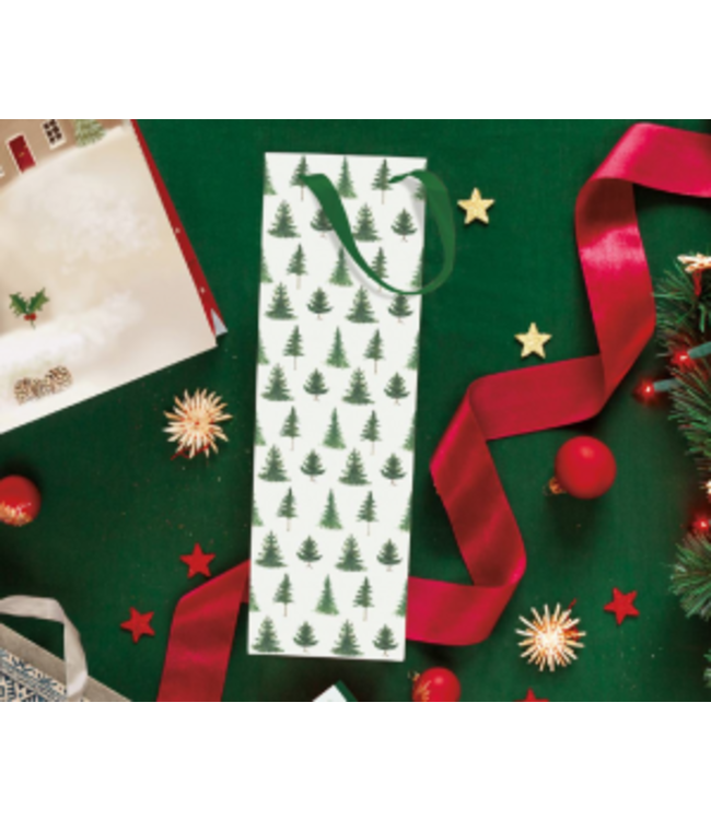 OUTLET Cadeautas Kerstbomen - 12x10x37