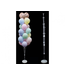 Ballonnen vloerstandaard met verzwaarde voet | 19 ballonnen | 162 cm