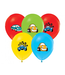 Ballonnen auto / race | 5 stuks