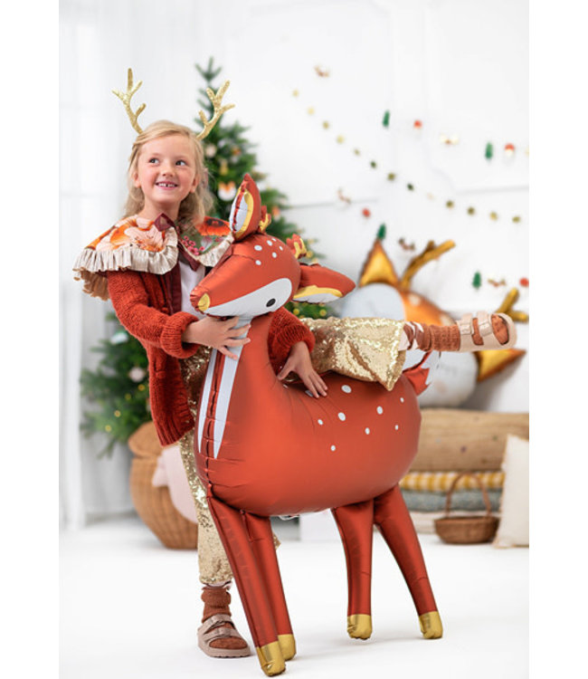 OUTLET Folieballon Hertje - 80cm