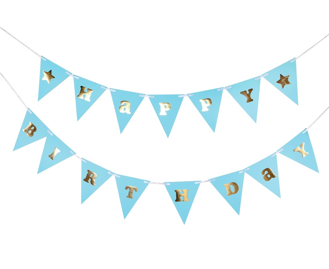 Slinger Happy birthday - Baby boy - 3m