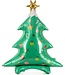OUTLET Staande Folieballon Kerstboom - 94 cm