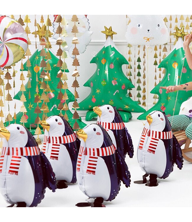 OUTLET Staande Folieballon Kerstboom - 94 cm