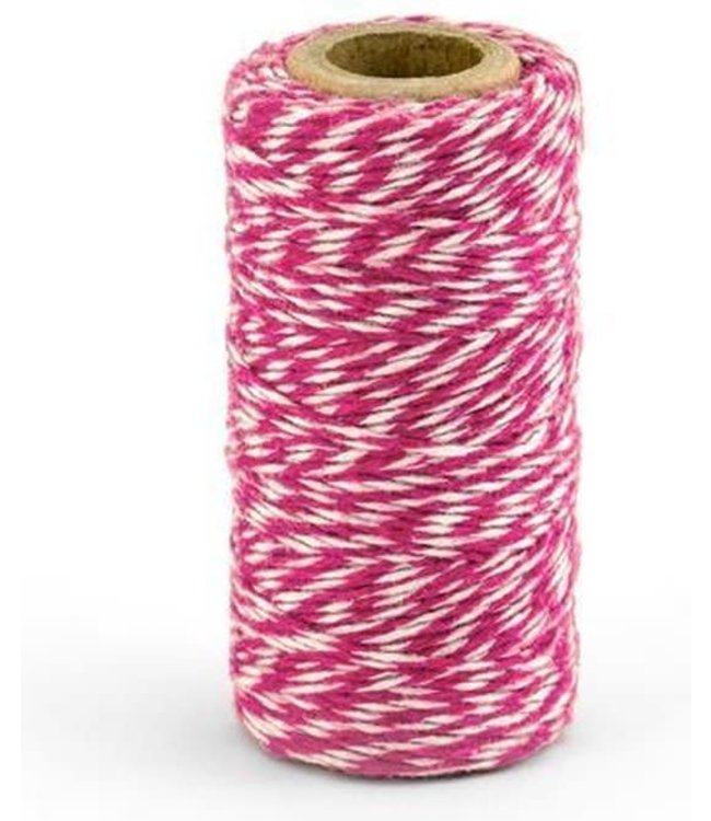 PartyDeco OUTLET Baker's Twine - magenta - 50 meter