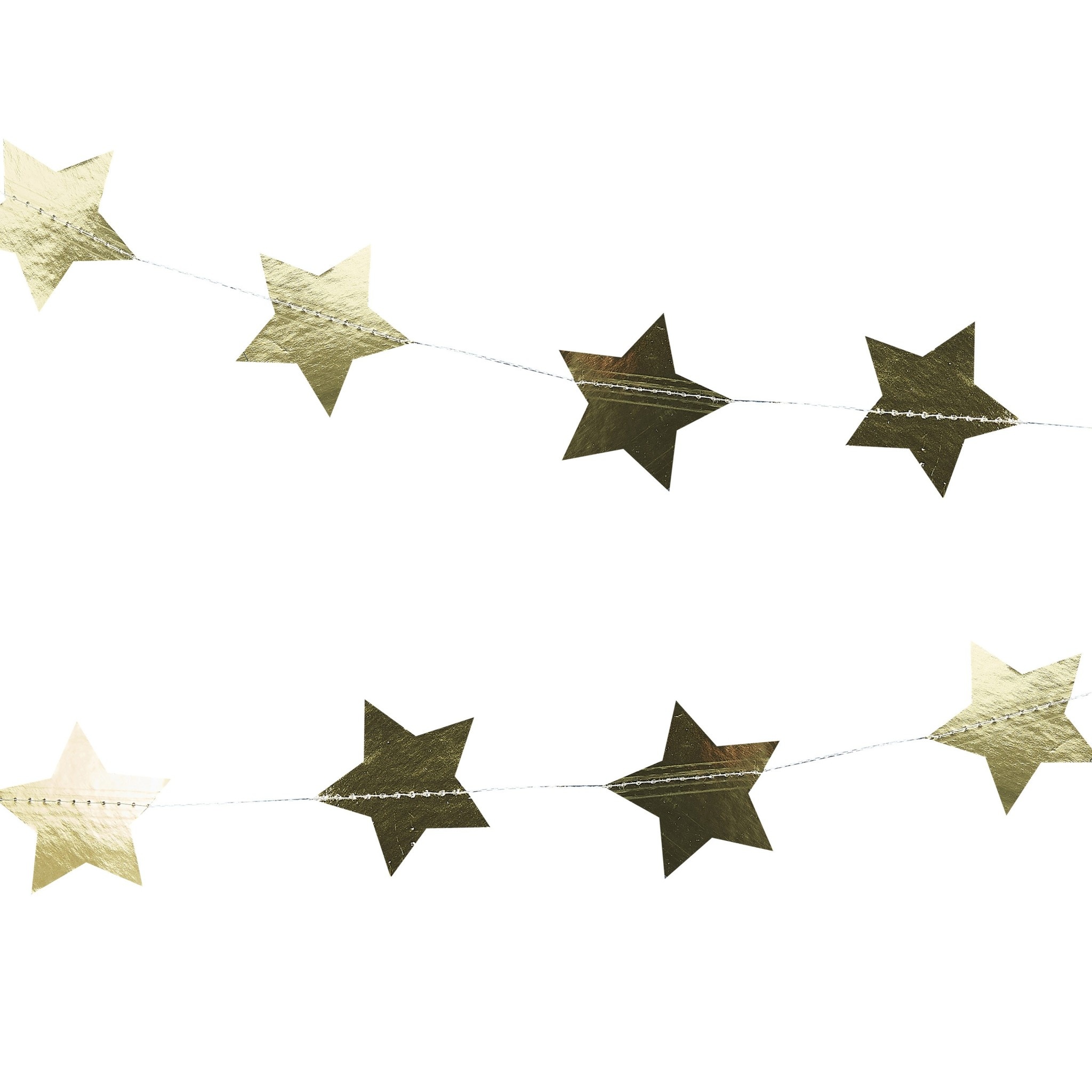 Slinger met gouden sterren - 5 meter