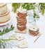 Ginger Ray Gastenboek - Wooden stacking heart - 85 hartjes