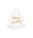 PartyDeco OUTLET Servetten | Merry Christmas Kerstboom | 20 stuks