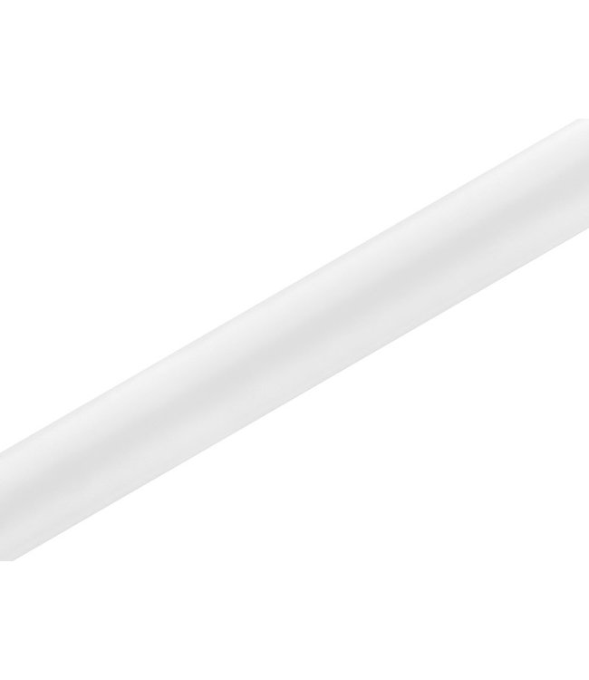 Tafelloper wit satijn | 36cm x 9m