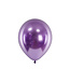 PartyDeco Ballonnen Paars Chrome | Zak 50 stuks