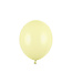 Ballonnen licht geel pastel 30cm=14" |  100 stuks