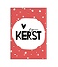 KP OUTLET Kerstkaart - Fijne kerst