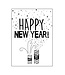 KP OUTLET Kaart - Happy New Year