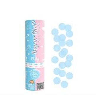 GoDan Confettikanon mini BLAUW | Gender Reveal